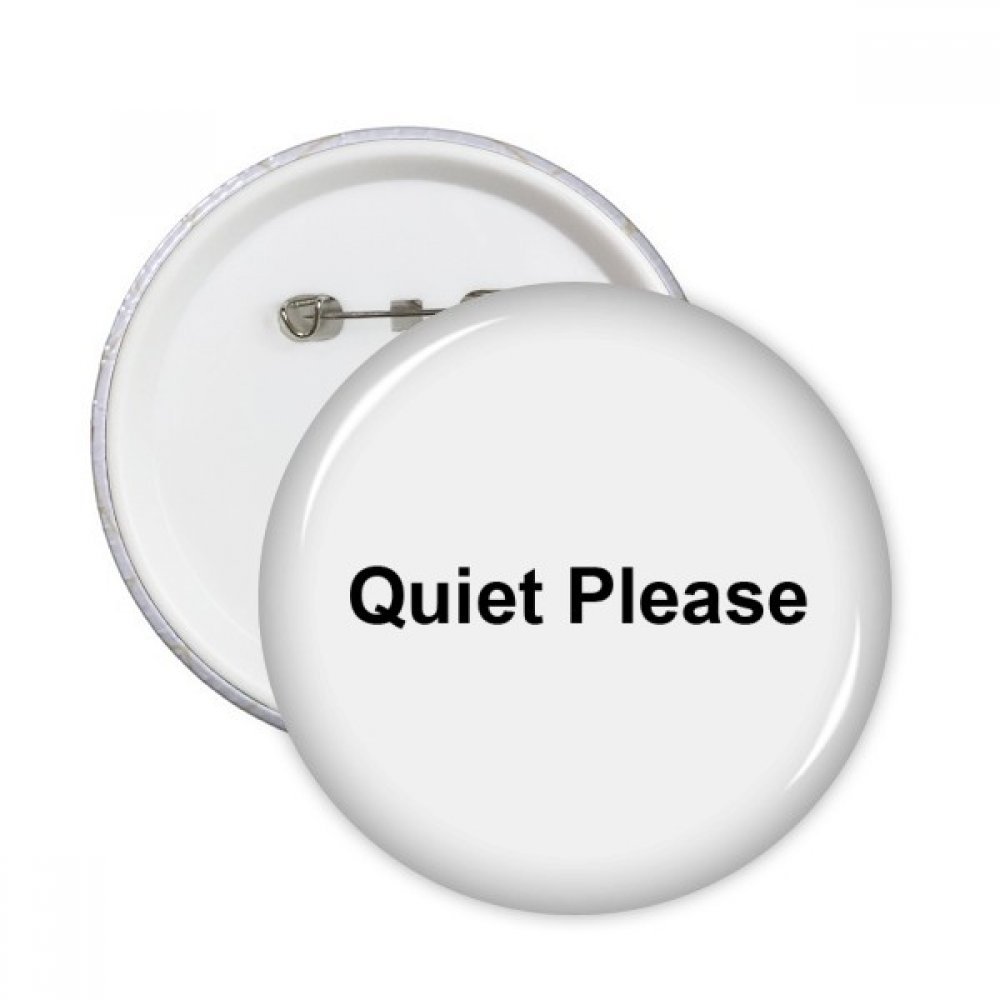 Badge bouton rond finition soignée imprimé multicolore set de 5 - 3