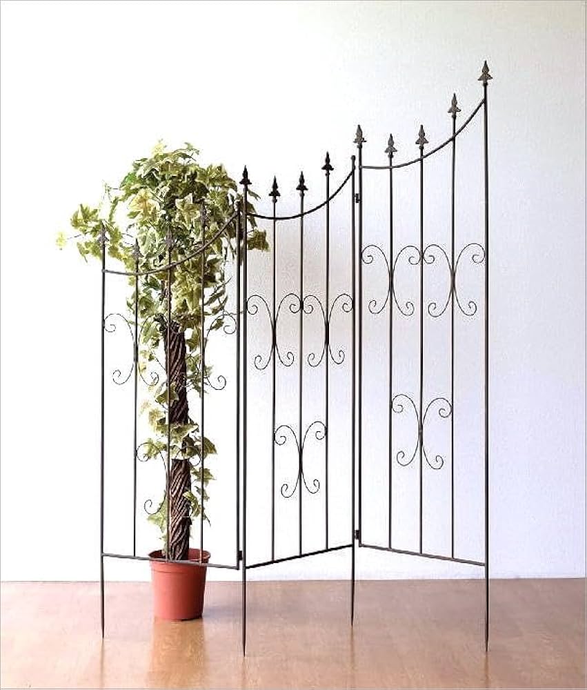 Amazon.co.jp: ガーデンフェンス トレリス おしゃれ かわいい