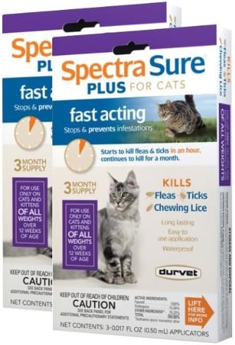 6 MONTH Spectra Sure Plus IGR for Cats of All Weights