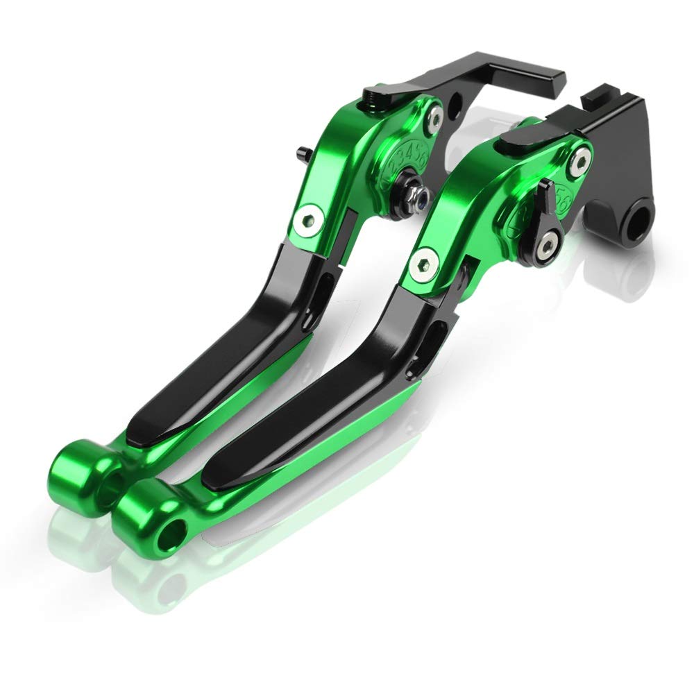 PONNYC Regolabile Pieghevole Allungabile Freno Leve Frizione Per SUZUKI GSX-S1000 GSX S1000 GSX-S1000F GSXS1000 ABS 2015-2019 Leve Freno Frizione Moto (Color : 5)