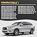UF550 Ignition Coil Pack Compatible with Nissan Altima Maxima Murano Pathfinder Quest 350Z/Infiniti EX35 FX35 G25 G35 JX35 M35 M35h Q50 Q70 QX60 3.5L V6 Replaces#C1670 22448-JA10C 5C1727 (set of 6)