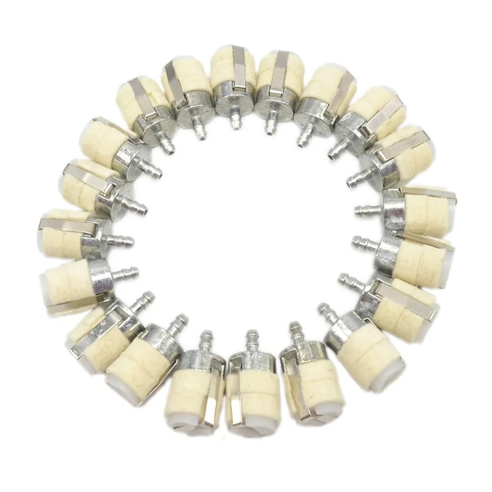 5 uds 10 Uds 20 Piezas Filtro de Combustible con algodón for Motosierra 45CC 52CC 58CC 4500 5200 5800 Piezas de Repuesto | 100pcs