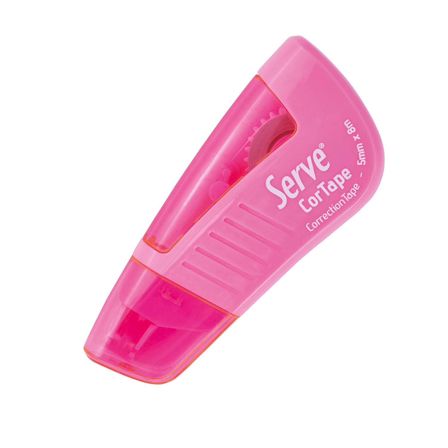 Serve Cortape Şerit Silici 5 mm*8Mt Şeker Pembesi Tekli Blister