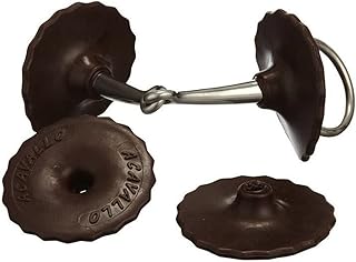 Acavallo Unisex's Brown Bit Guards, One Size