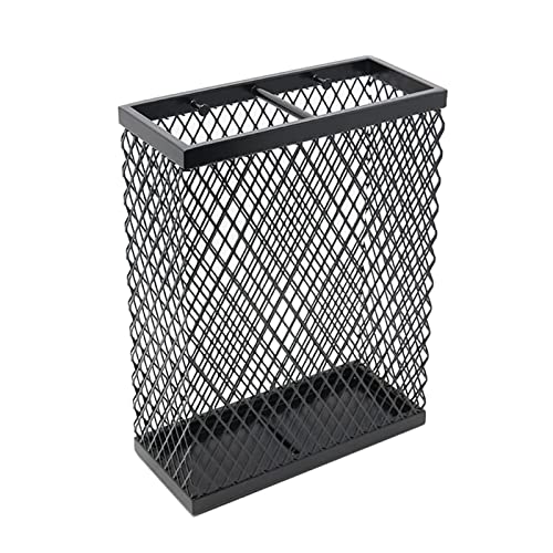 Porte-parapluie élégant avec plateau d'égouttement et 2 crochets – Support fonctionnel pour couloir, entrée, maison et bureau – Design compact idéal pour tout décor