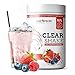 PROTEINES MUSCULATION Clear Protein Shake - Iso Protein Water - Rafraichissant et Fruité - Boisson Protéinée - Qualité Certifiée - Laboratoire Français Eric Favre - Fruits rouges