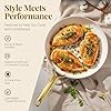 Gotham Steel Modern 11 Pc Ceramic Cookware Set, Elegantly Designed Pots and Pans Set Non Stick with Steamer, Induction Bottom, Premium Stay Cool Handles, Non Toxic PFOA Free, Oven & Dishwasher Safe #2