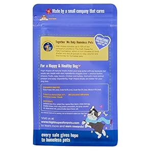 High hopes  every sale gives hope to homeless pets  bacon egg and cheese baked dog treats 10 ounce bag pack of 2 all natural dog treats grain free dog biscuits baked dog cookies   cucciolini doodles