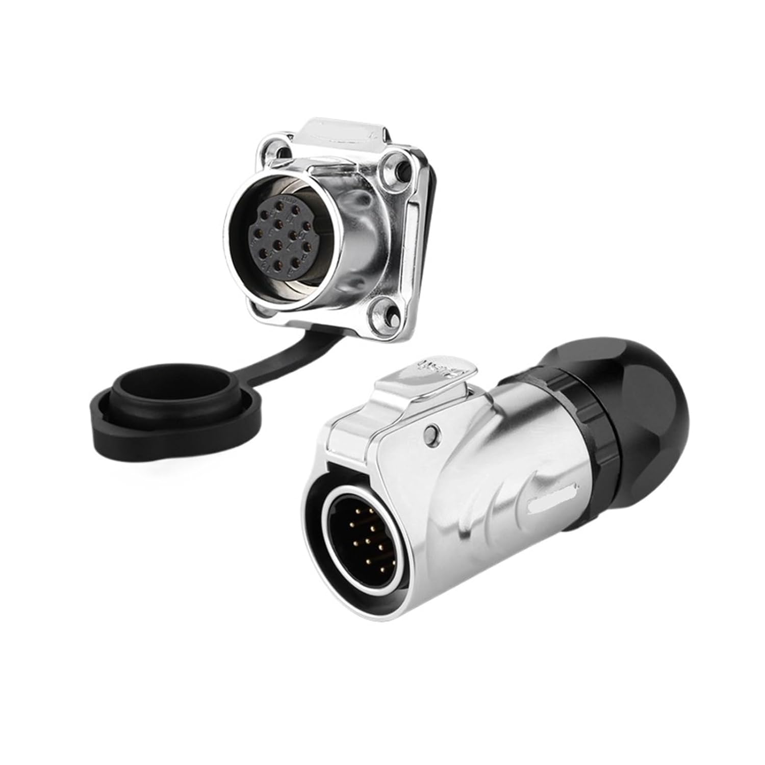 LP-20 Connector All Metal 12-core Mechanical Equipment Power Signal Aviation Socket(Male Head)