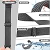 TumpCez - Quick Release Elastic Nylon Watch Straps - Band Width- 16mm 18mm 19mm 20mm 22mm 24mm Watch Straps -Choose Colour & Width #4