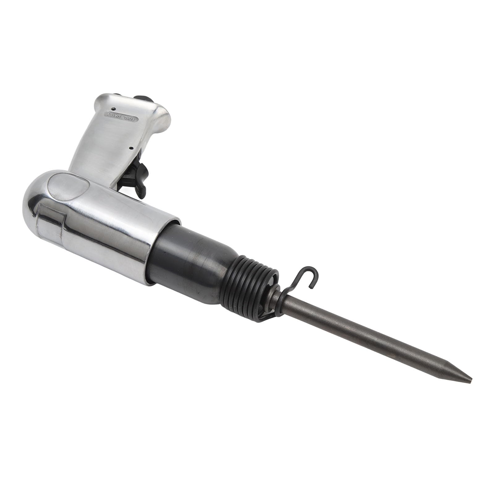 Dioche Zestaw wierteł Power Duty Hammer Kit, Pneumatyczna Wiertarka Dłutowa do Naprawy Samochodów i Usuwania Klocków Hamulcowych, Wielofunkcyjna z 5 Wiertłami i Designem (Średnia lufa 190 mm)