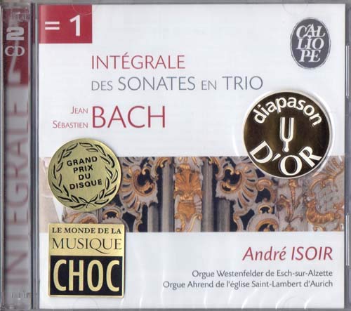 Bach : Intégrale des sonates en trio BWV 525 à 530