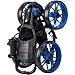 TGW Tour 4-Wheel Golf Push Cart Dark Grey/Blue