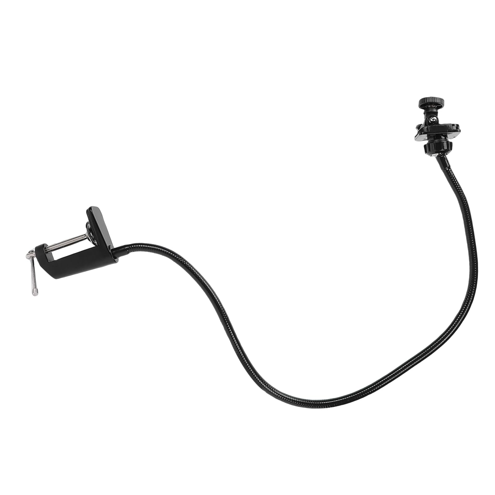 Yctze Supporto a Collo D'oca per Fotocamera, Braccio Flessibile di (I | Angolo regolabile, struttura in metallo, compatibile con varie webcam, design salvaspazio
