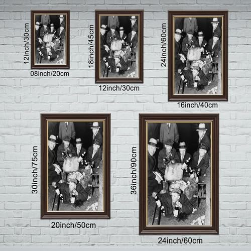 Impression sur toile agents de l'interdiction 1932 finition premium
