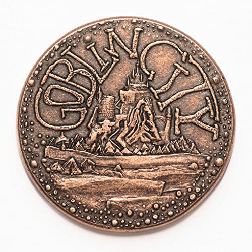 Moneda de Cobre Labyrinth Goblin King Jareth miniatura 2