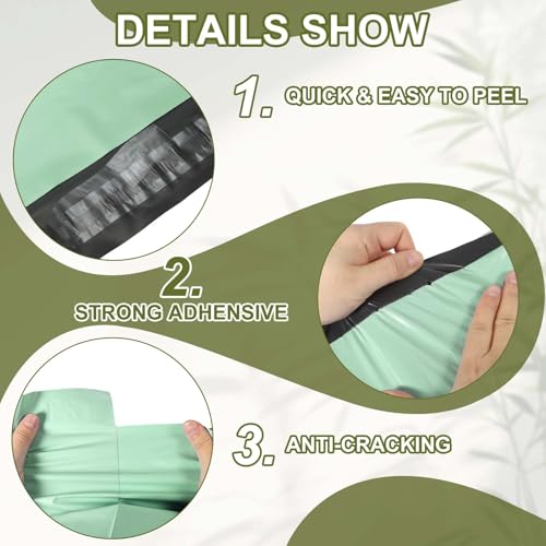 Enveloppes d'expédition imperméables PATIKIL pour e-commerce et habits - 3