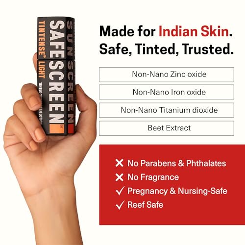 Image of CHOSEN TINTENSE Light Shade Tinted Mineral Sunscreen SPF50+ PA++++ | Broad Spectrum, No White Cast, 40ML