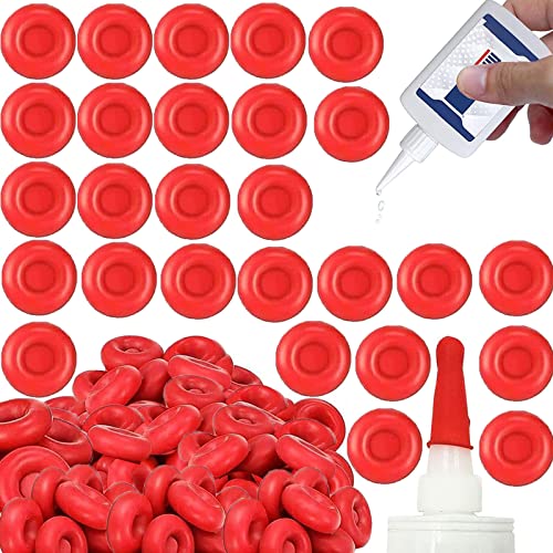 Tapones de silicona para sellar tubos de masilla, 30 pcs miniatura 1
