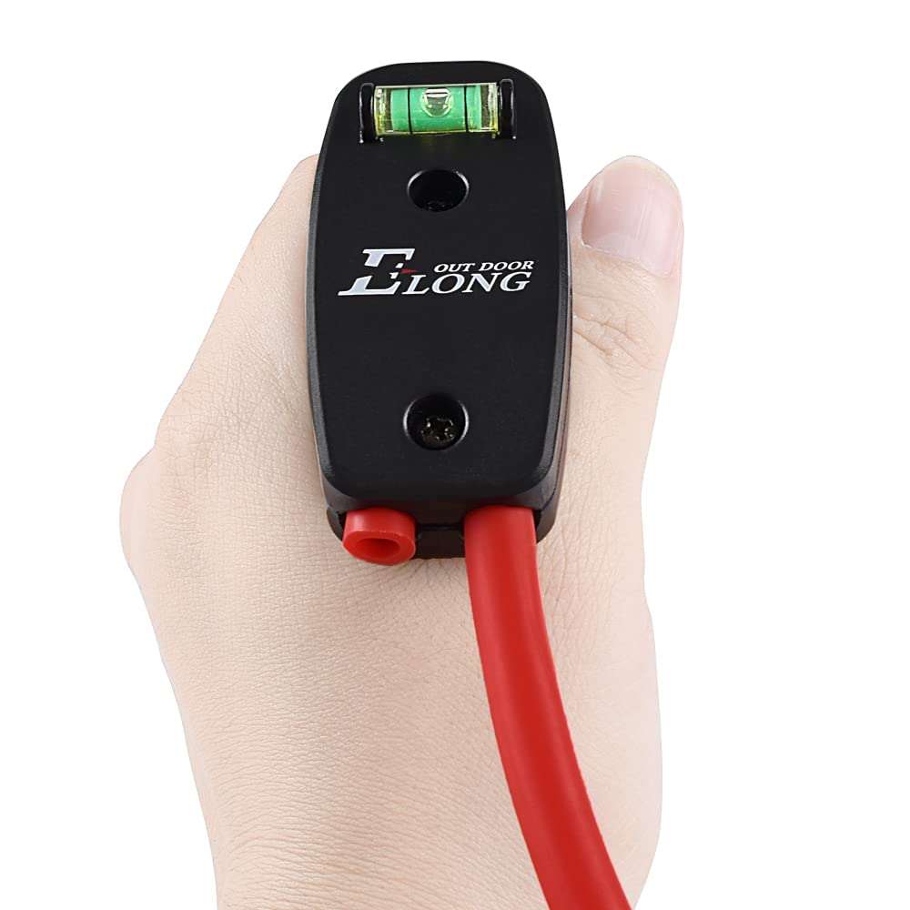 NIKA ARCHERY Fascia elastica per tiro con l'arco, per allenarsi, per esercizi di abilità per ricurve, per adulti, principianti, esperti, colore rosso