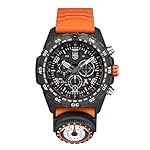 Luminox-Rubber-Bear-Grylls-ChronographDate-Analog-Dial-Color-Black-Men-Watch-Xb3749-Orange-Band