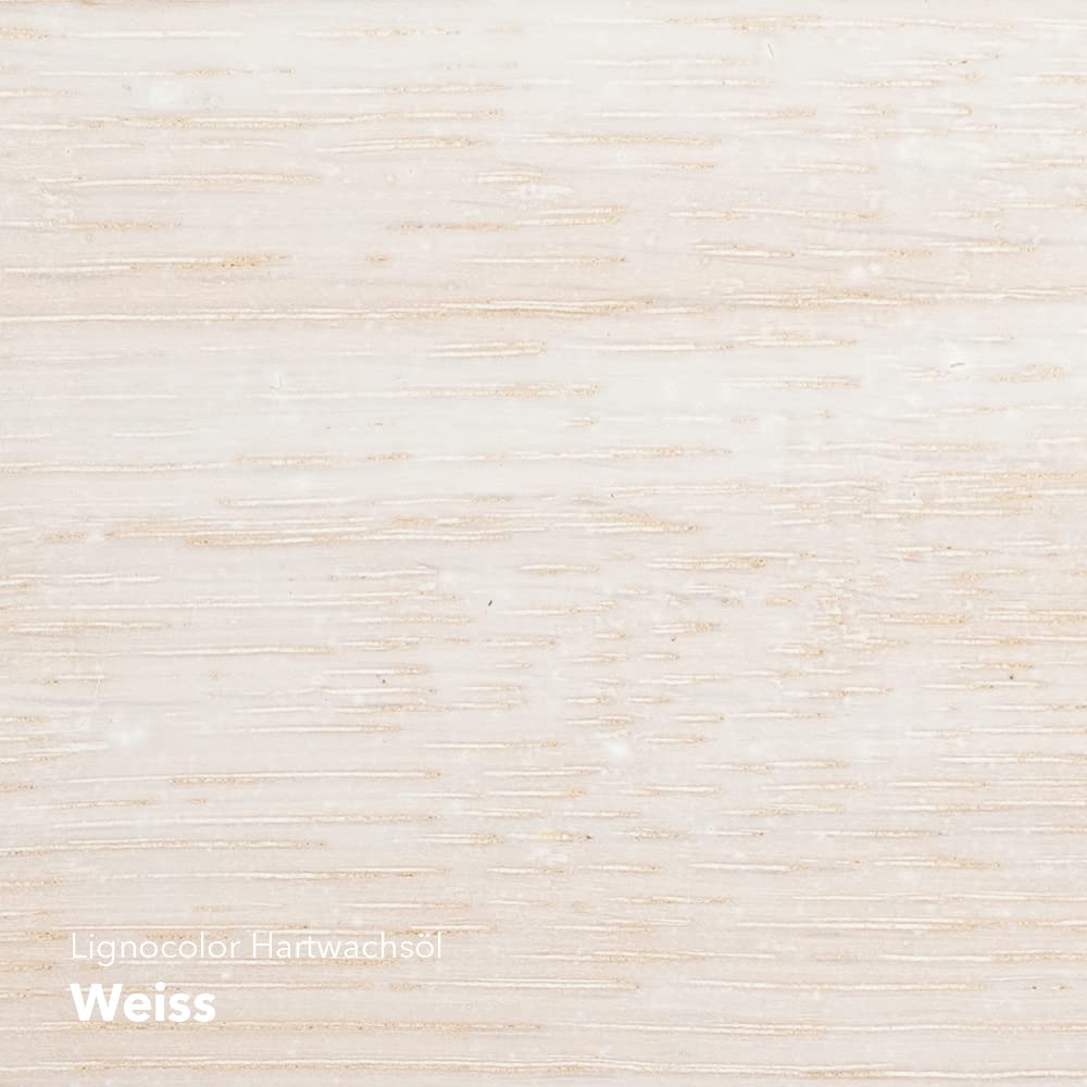 Lignocolor Hartwachsöl Holzöl für den Innenbereich (1 L, Weiss)