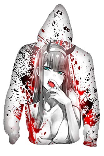 RedJade Cappotto Felpa con Cappuccio Guaina Giacca...