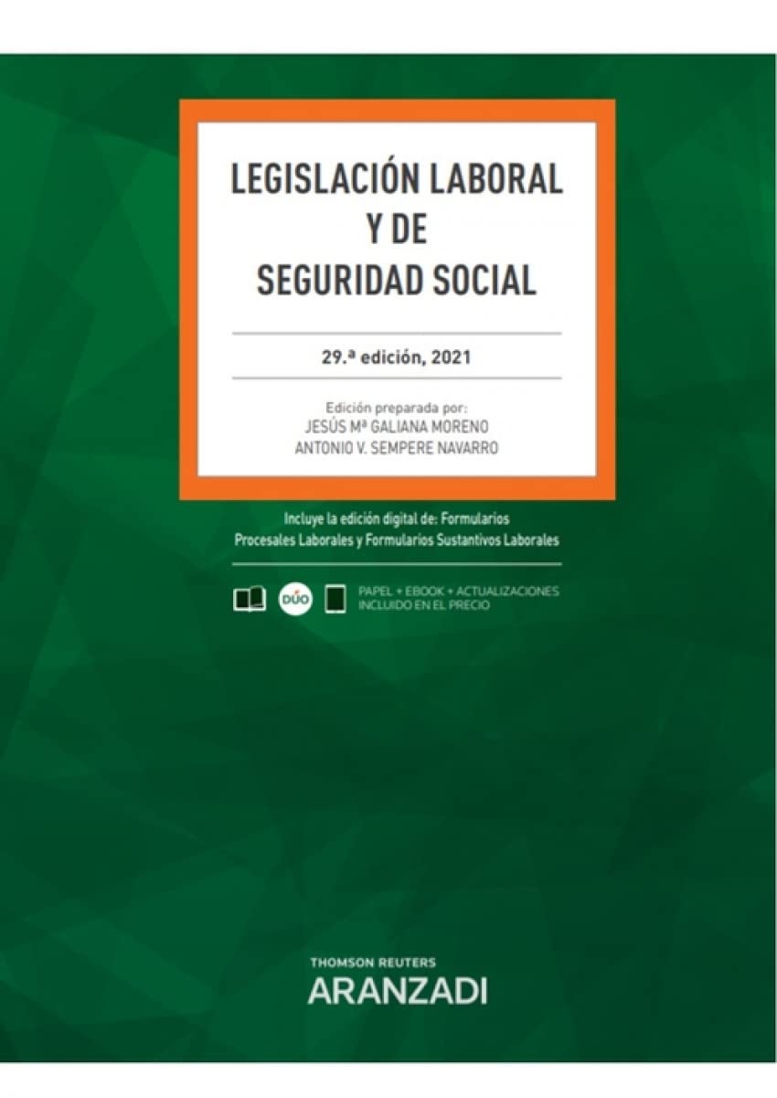 Legislación Laboral y de Seguridad Social (Papel + e-book): 7