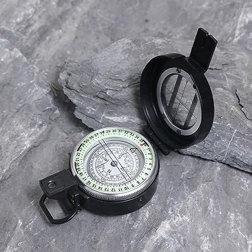 Brújula portátil para senderismo y camping, calibración automática, diseño compacto y ligero miniatura 6