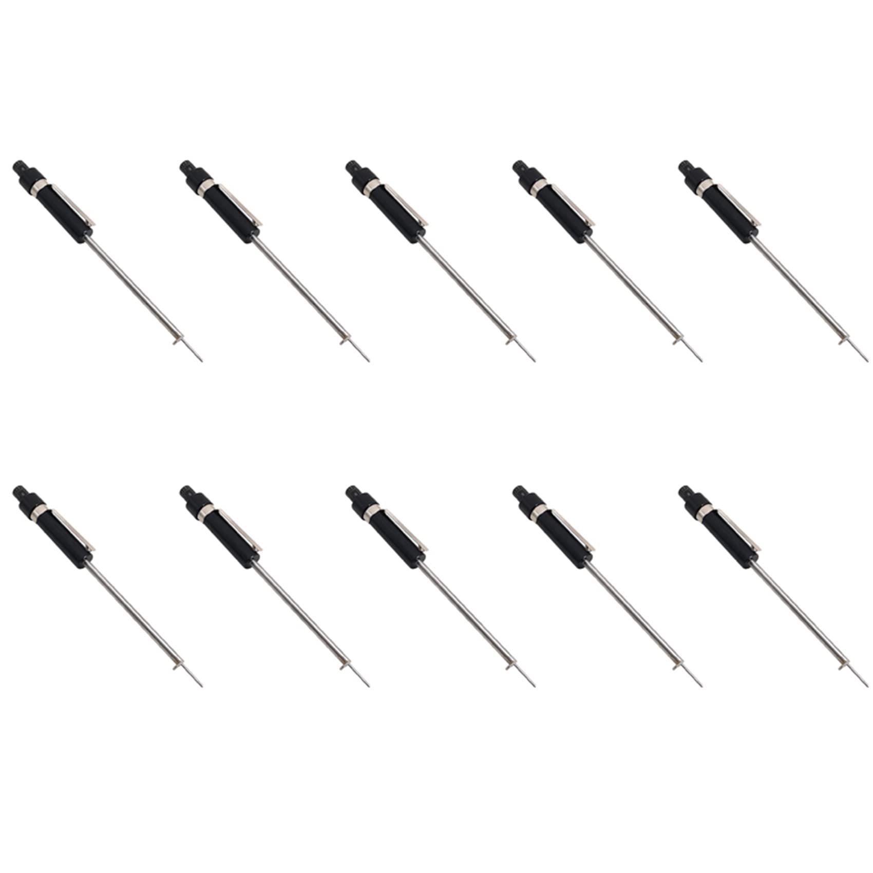 10X Pluma de Detección de Pastillas de Freno Medidor de Espesor de Pastillas de Freno de Escala para Prueba de Pastillas de Freno