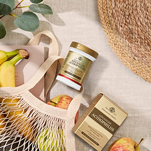 Solgar Advanced Acidophilus Vegetable Capsules, 50 Count #TOP3