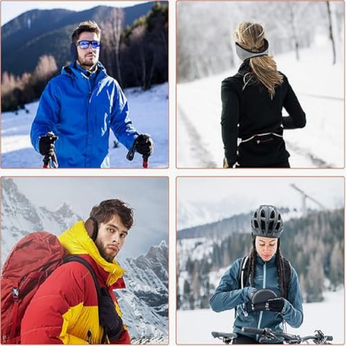 Protetor Aquecedor De Frio Do Inverno Para Ouvido e Orelha Unisex De Pelúcia (1, Cores variáveis, Un