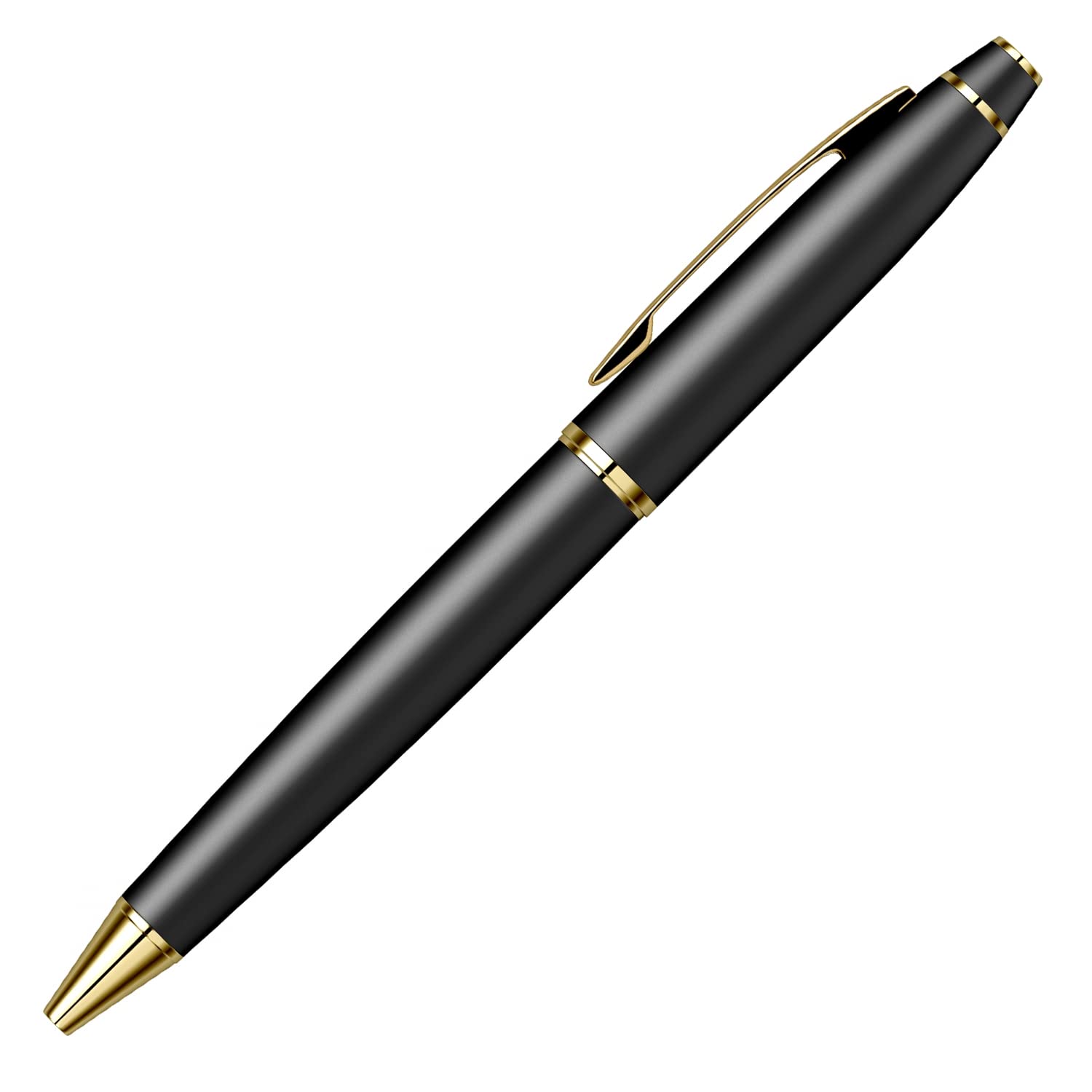 Scrikss Noble 35 Tükenmez Kalem Mat Siyah Altın