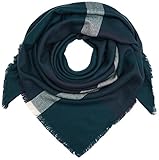  PIECES Damen PCJOVENE SQUARE SCARF Trilby, Mehrfarbig (Navy Blazer), One Size