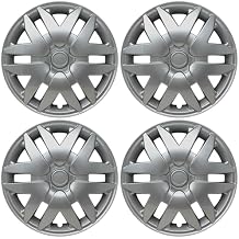 Premium Replica Hubcap, Replacement for Toyota Sienna 2004-2010, 16-inch Silver Wheel Cover, 4 Pieces