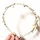 LEEMASING Elegantes Haarband für Damen, aus Legierung, Seestern, Perlen, Haarreifen, Accessoires für Hochzeit, Abschlussball, Festival, Geburtstag, Party