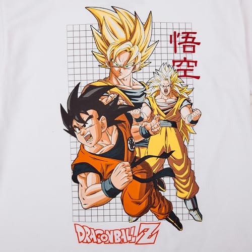 Dragon Ball Z Character Art 3-Pack Crew Neck Short Sleeve Youth Boy's T-Shirt Set3