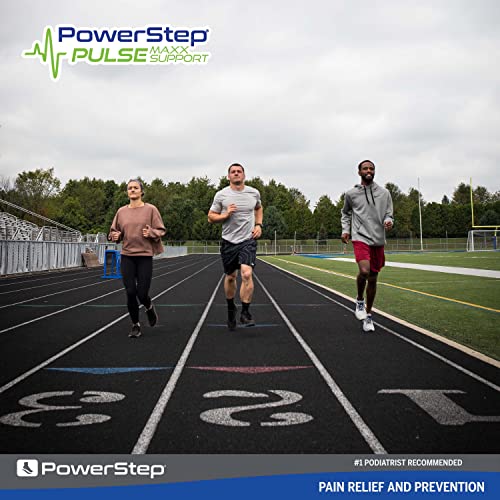 PowerStep Pulse Maxx Running Insoles - Overpronation Corrective Orthotic Inserts for Running Shoes - Maximum Ankle, Foot Pain Relief & Arch Support Insoles - Made in The USA (M 12-13)3