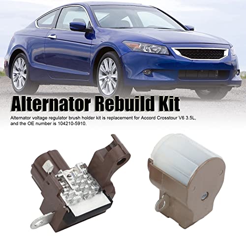 Kit de reconstrução do alternador, alta precisão 104210‑5910 kit de suporte de escova regulador de v