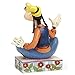 Disney Traditions by Jim Shore Goofy Personality Pose Stone Resin Figurine, 5”