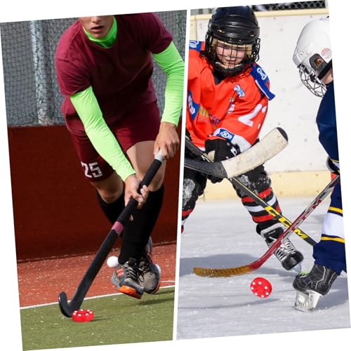 Garneck Hockey Set Für - Outdoor Straßenhockey Puck Für Spaß Und Training - Ideal Für Straßenhockey Eishockey Und Rollenhockey Robuste Qualität Und Vielseitig Einsetzbar