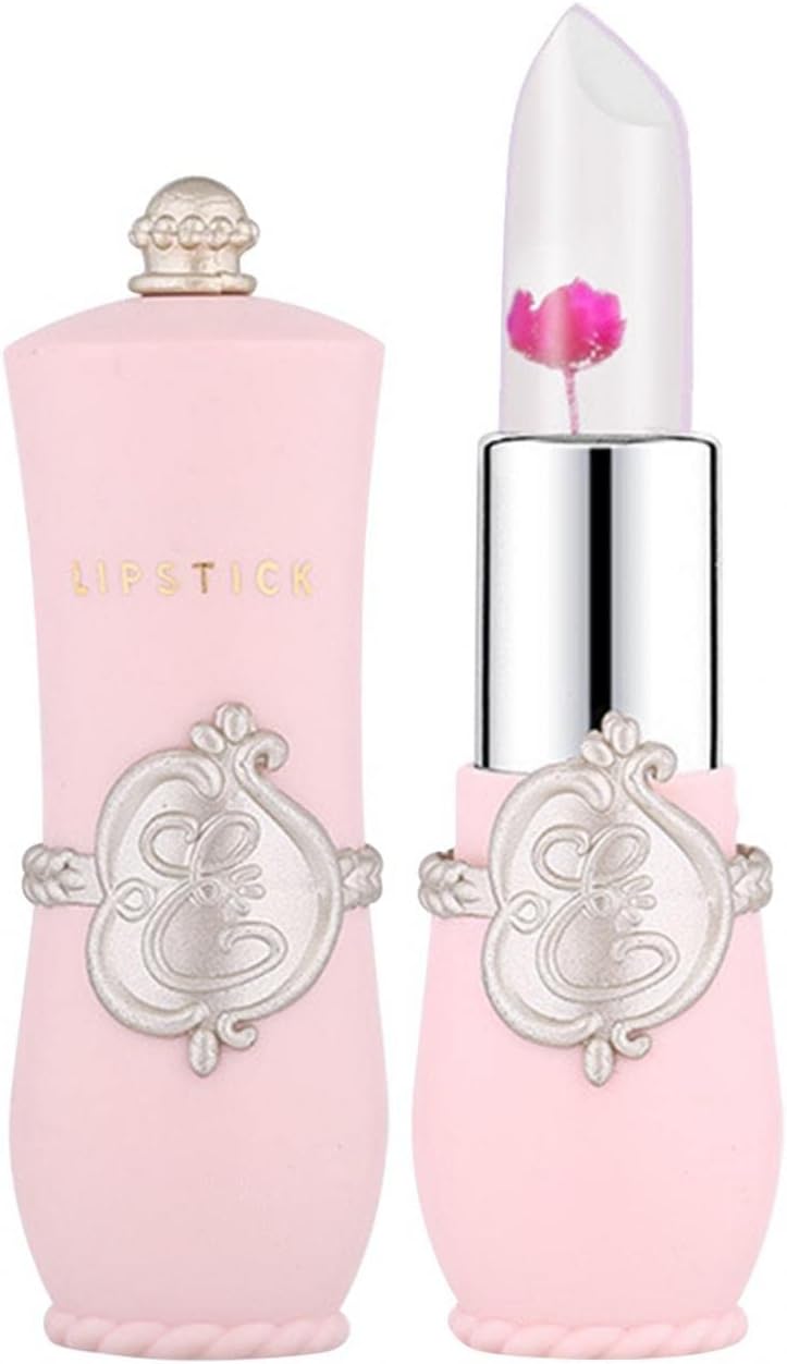 リップクリーム 保湿 人気 口紅 落ちない リップ 安い 韓国コスメ Kukoyo 温度 リップバーム 無色 変色 フラワーリップ クリスタルクリアゼリー リップスティック ツヤツヤ かわいい 韓国 保湿リップ 花入りリップ ルージュ 花入り 色 変わる 透明 リップベース メイク