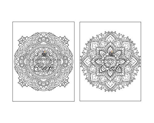 125 Mandalas: An Adult Coloring Book Featuring 125 of the World's Most Beautiful Mandalas for Stress Relief and Relaxation - Image 4