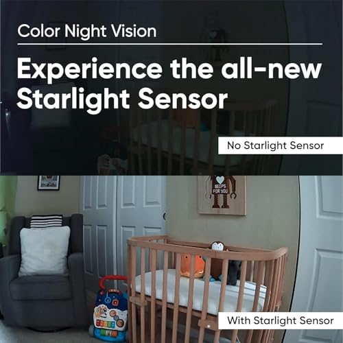 Image of DEATTI Cam v3 Indoor /Outdoor Smart Security Camera 1080p Plug-in, Color Night Vision, Two-Way Audio, Motion Detection for Baby Pet Monitor, Compatible with Alexa (DECM7)