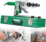 Máquina de soldadura por fusión de tuberías, Pantalla digital inteligente ajustable de 0-340 ℃ Dispositivo de fusión en caliente for tuberías de