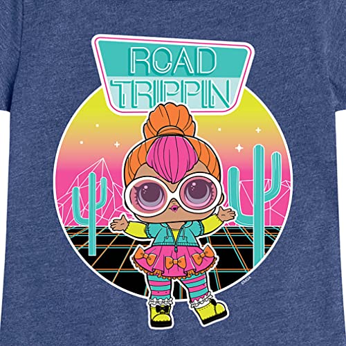 HYBRID APPAREL - LOL Surprise! Dolls - Road Trippin - Neon QT - Toddler & Youth Girls Short Sleeve Graphic T-Shirt3