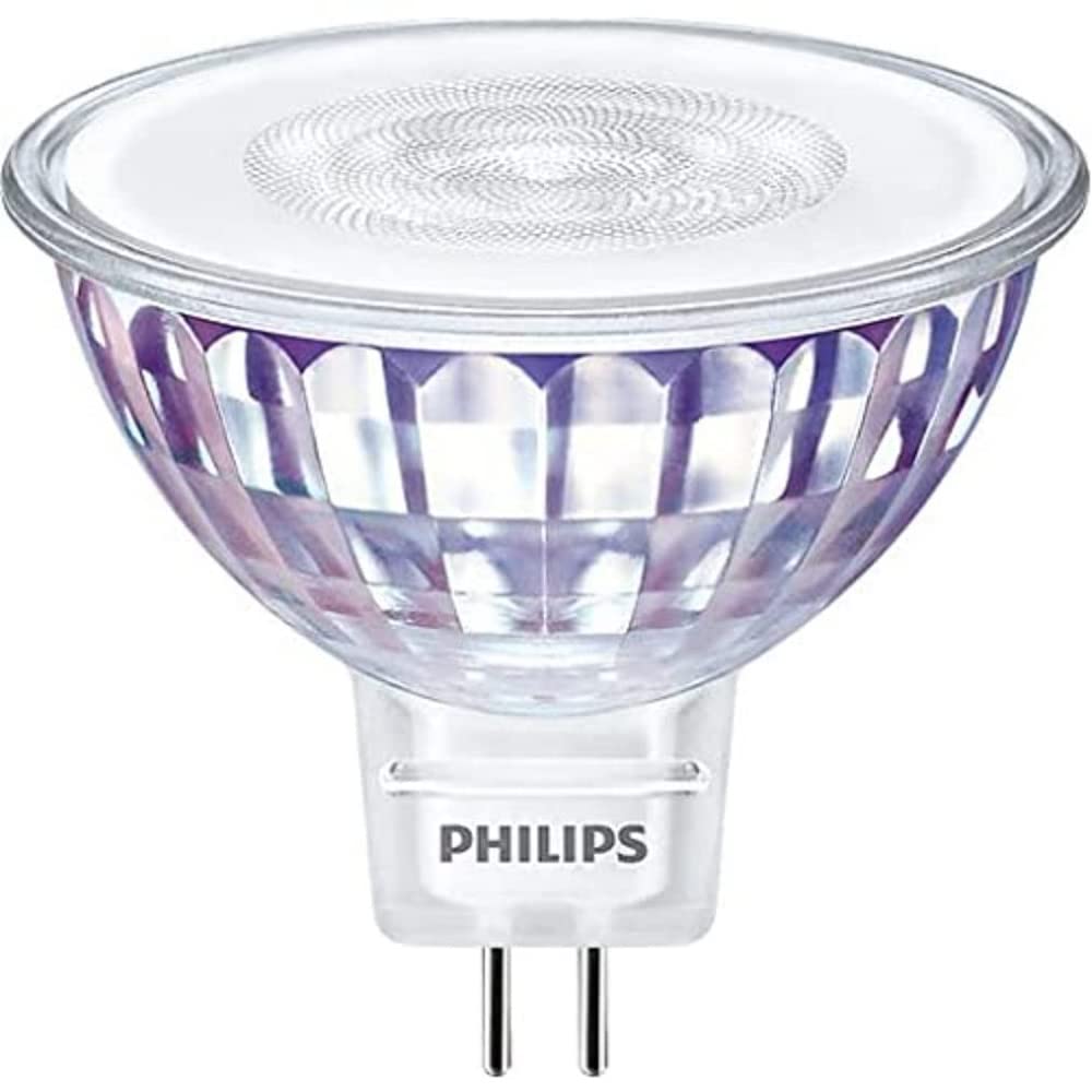 PHILIPS LED Reflector Light Spot [GU5.3] 7W - 50W Equivalent, Cool White (4000K), Non Dimmable.