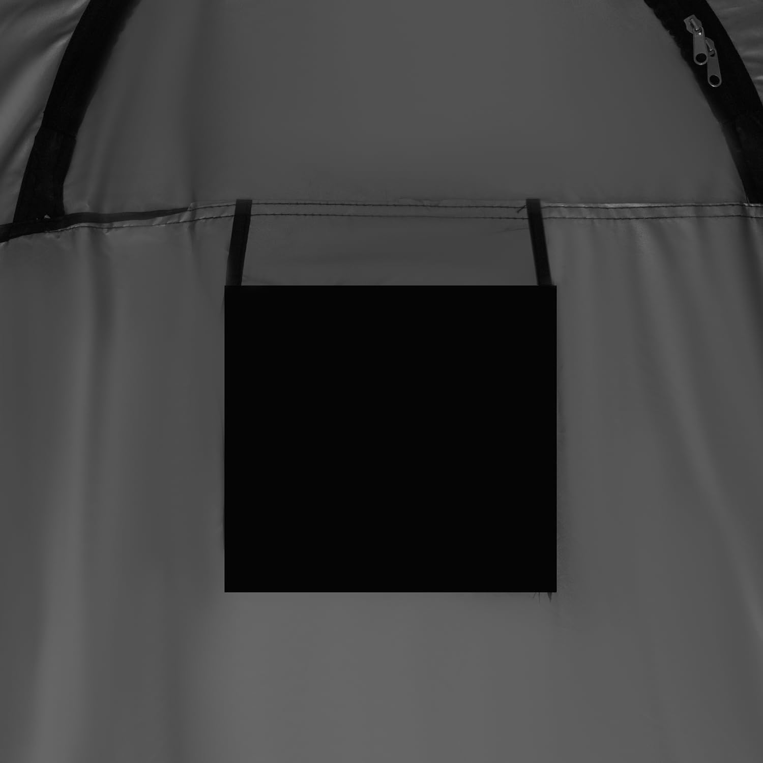 Tienda de campaña 4 en 1 para ducha vestidor inodoro camping 190x110x110 cm impermeable negro con bolsa