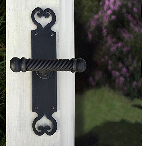Preisvergleich Produktbild Antikas - Eisengriff Fenster Fensterolive, Fenster Griffe - Fenstergriffe antik gezwirbelt