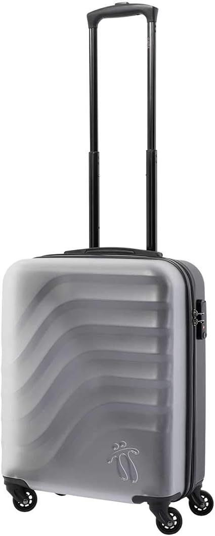 Totto-Maleta Trolley Cabina Transparente/Negro - Bazy : Amazon.es: Equipaje